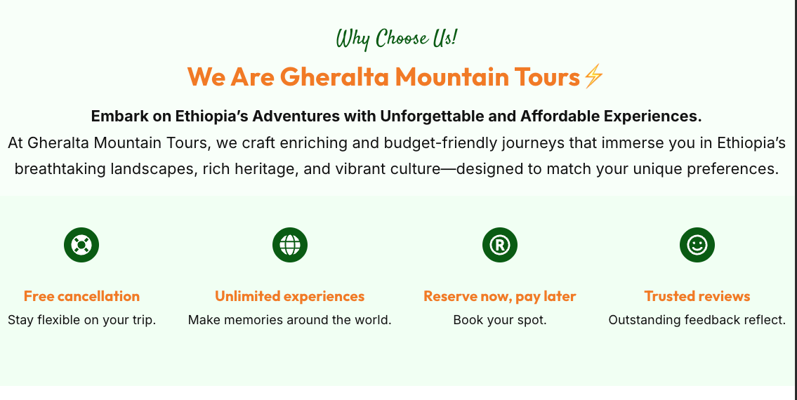 Gheralta Mountain Tours